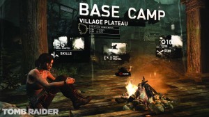 Lara at a Base Camp