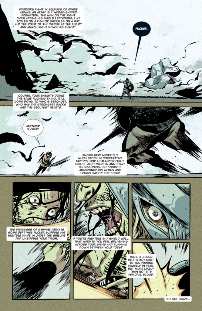 A page from NORTHLANDERS #17